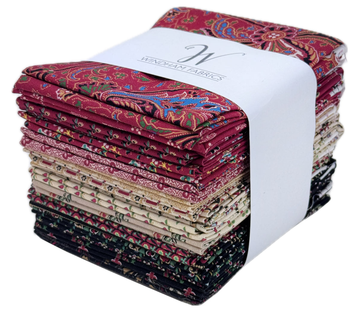 Windham - Circa: Turkey Red Fat Quarter Bundle by Whistler Studios 23 pcs