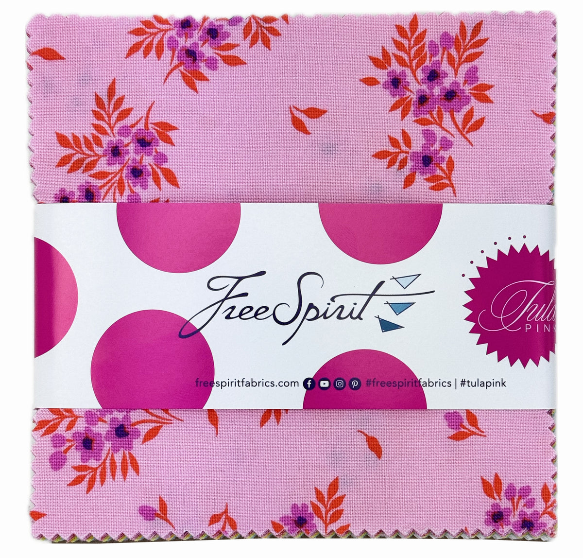 Free Spirit - Tula Pink - 2025 True Colors 5" Charm Pack 42 pcs