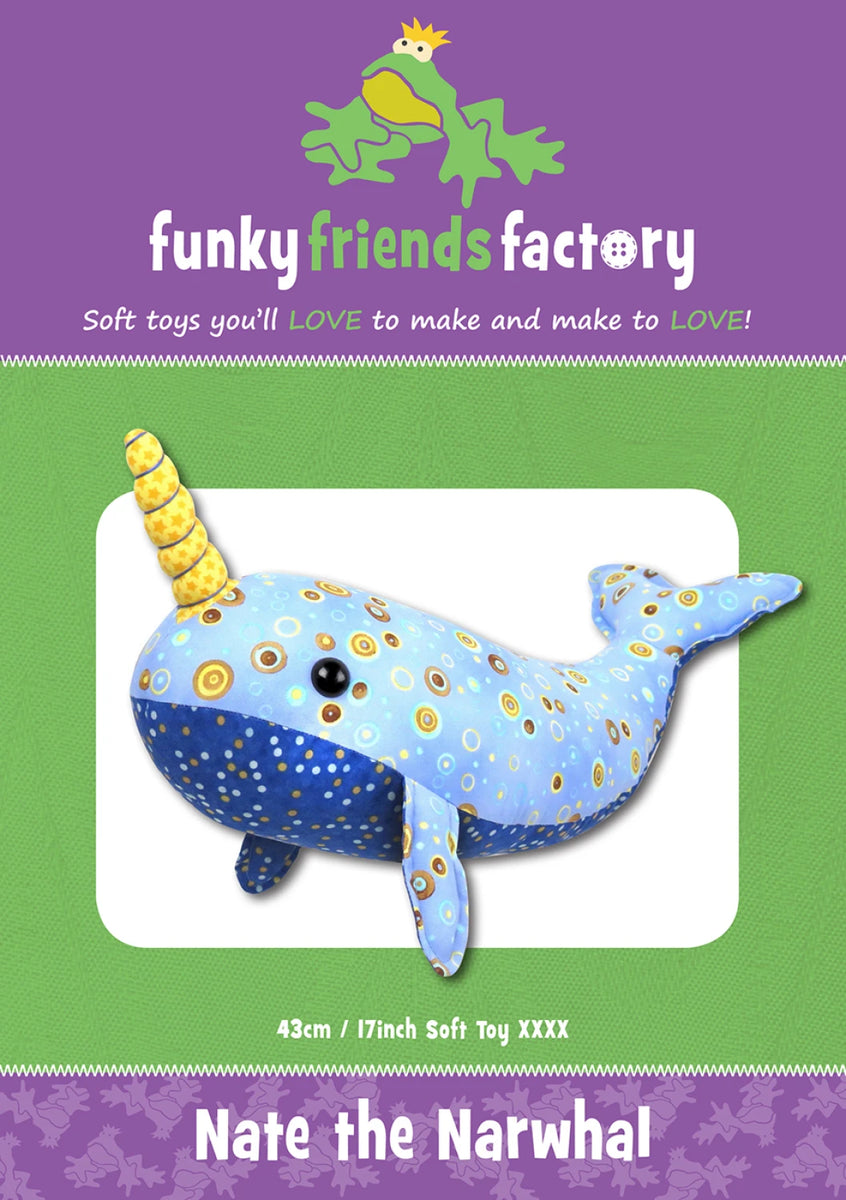 Nate The Narwhal Quilt Pattern