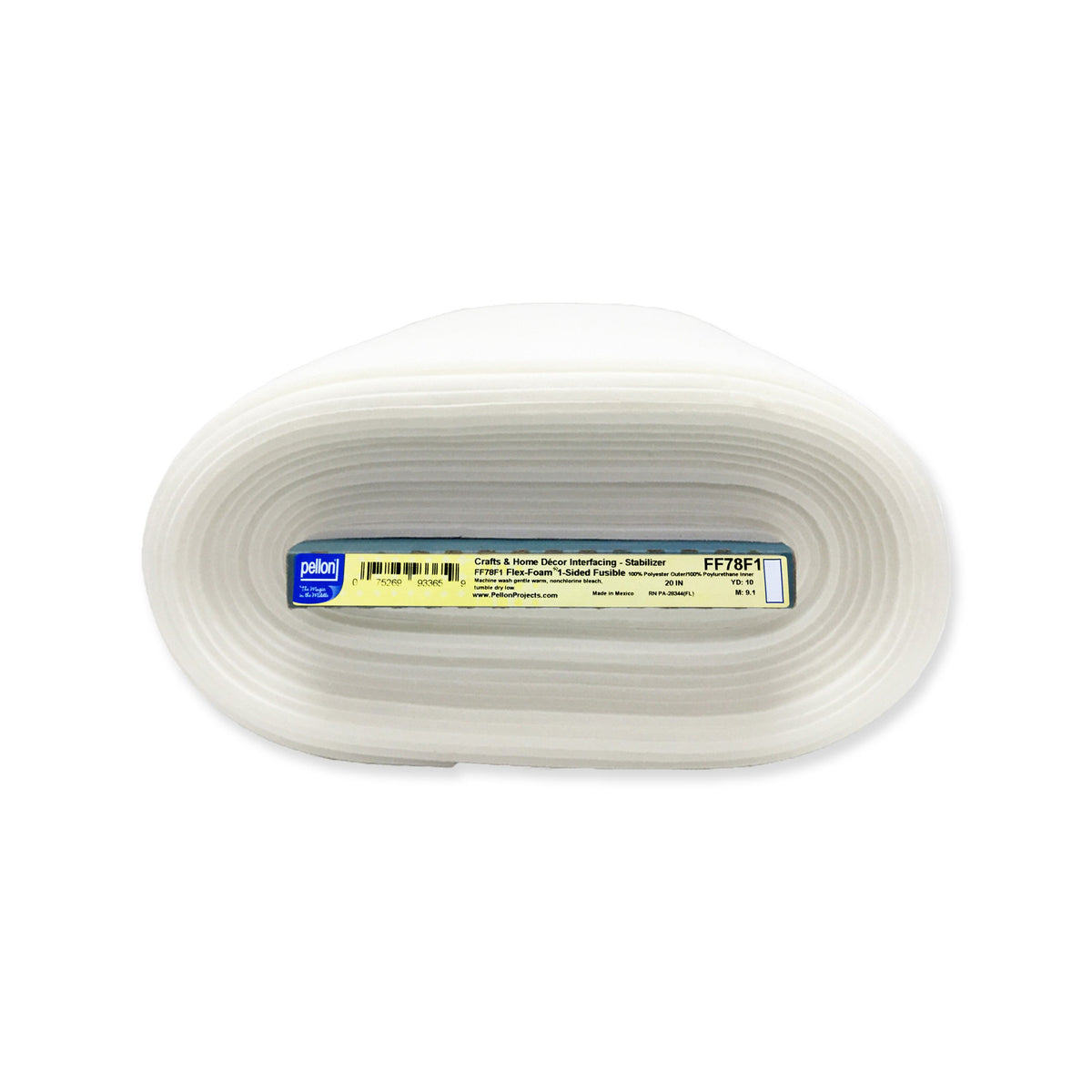 One Sided Fusible Flex Foam 20 Inches Wide - Sold by the Yd