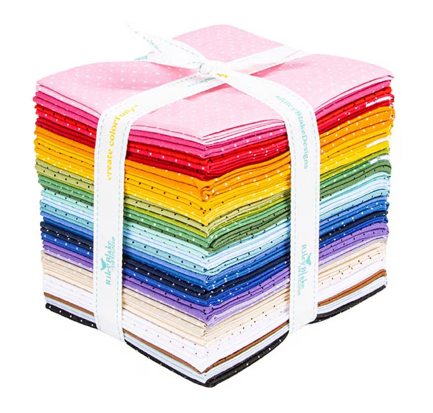 Riley Blake - American Jane Pindots Fat Quarter Bundle by Sandy Klop 30 pcs