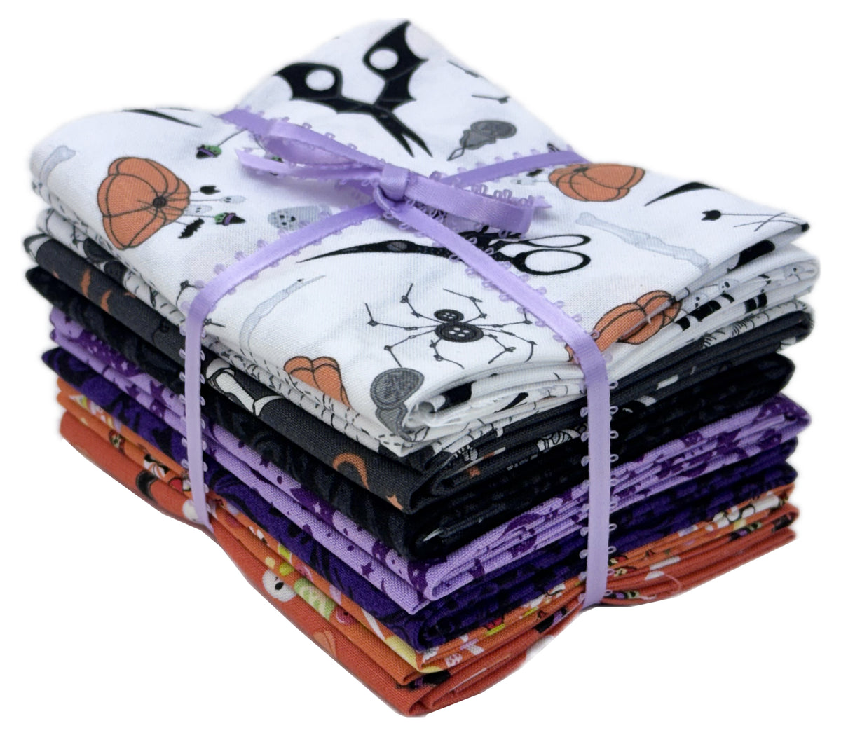 FIGO - Mr. Bones Sews Fat Quarters Bundle by Kimberlee Peers 8 pcs
