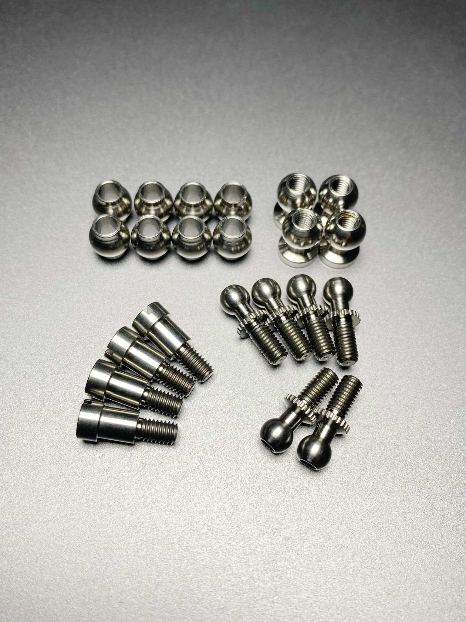 Titanium Hardware Set for Works 91/92 Yokomo Dogfighter