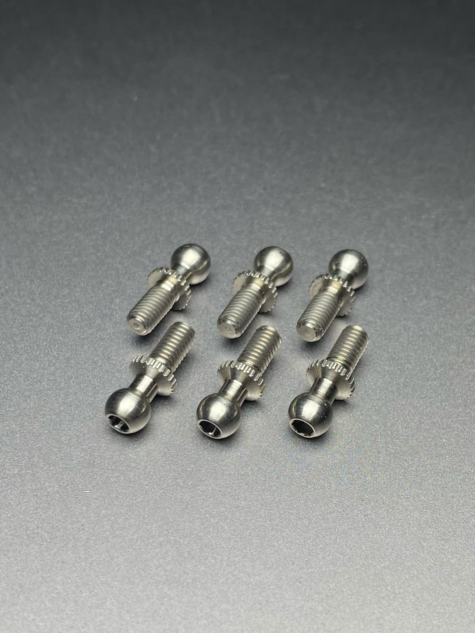 4.3mm Short Ti Ball Studs Yokomo Dogfighter 870, works 91/92 93 93 wcs and Yz-10 94 to 97, FZ-0503