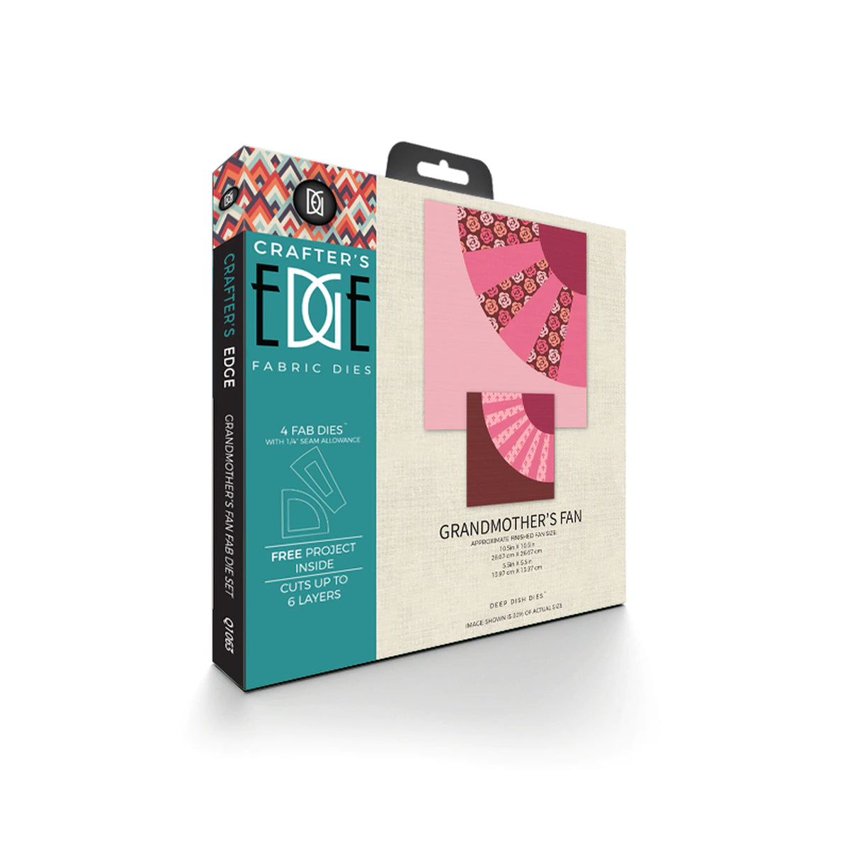 Freight Damaged - Crafter's Edge Q1063 Grandmother's Fan