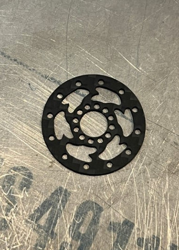 HPRCCHOPPER HARD PARK CRAWLERS Carbon Fiber Wheel Faces - Chopper