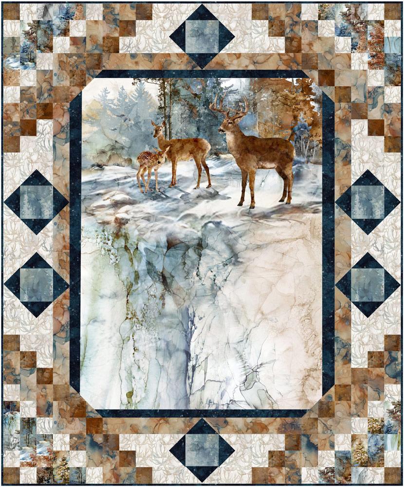 Highland Steps Wall Quilt Kit 48" x 58"