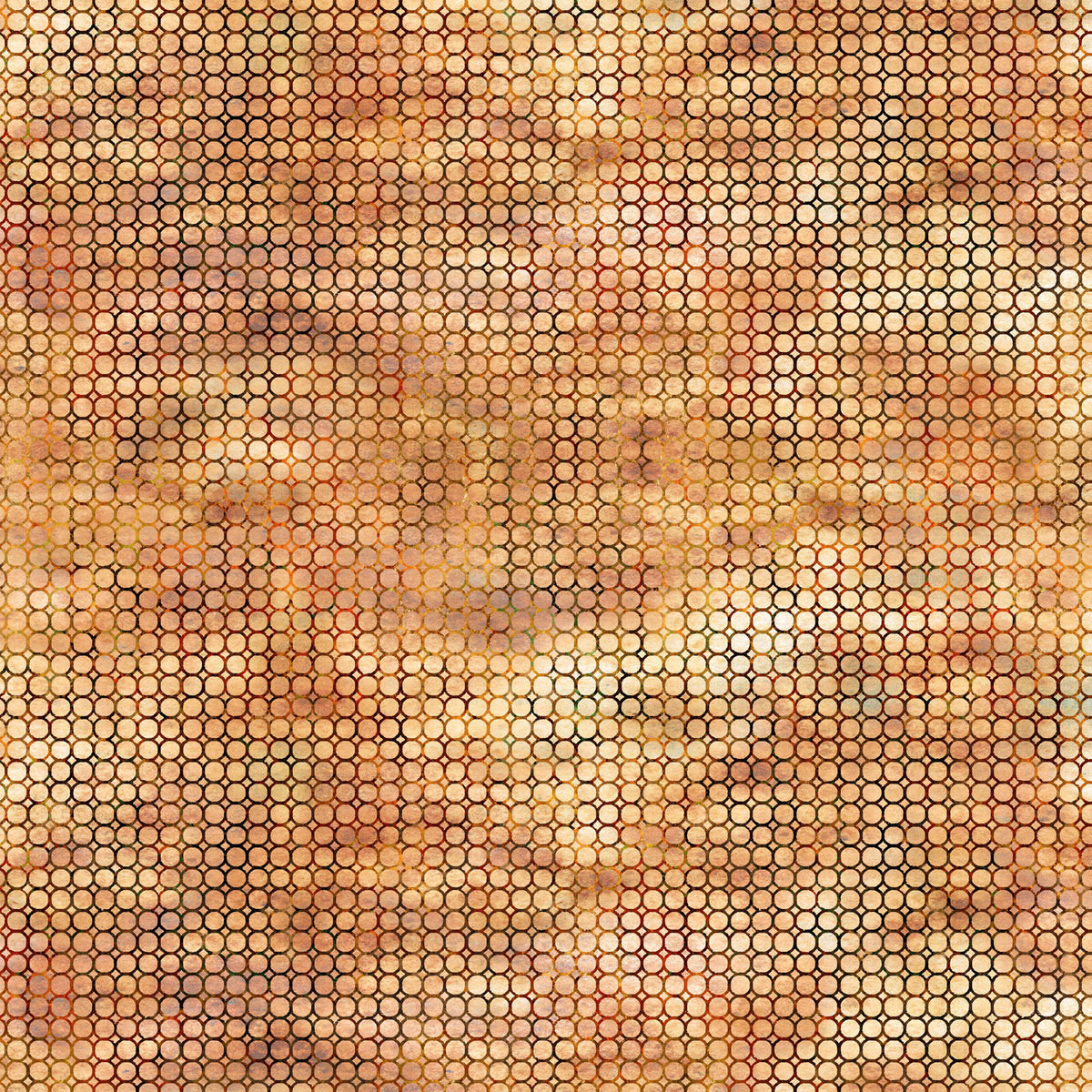 IN THE BEGINNING - Falling Leaves by Jason Yenter - Circles - Multi