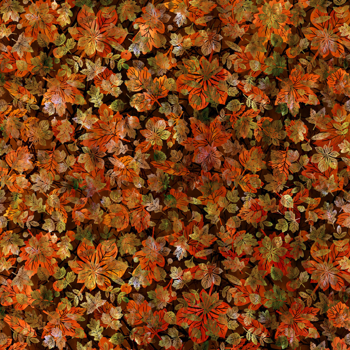 IN THE BEGINNING - Falling Leaves by Jason Yenter - Shadows - Multi