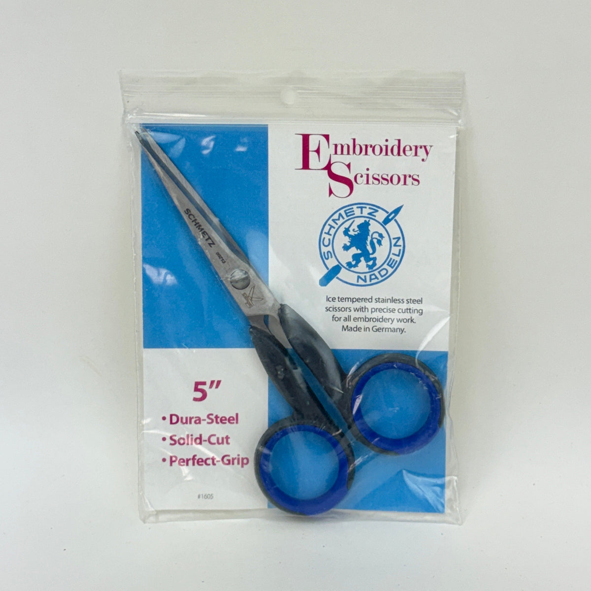 Schmetz 5in Embroidery Scissors