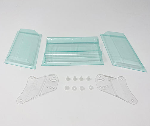 2x4 Front Wing kit, fits Team GFRP and Custom Works JB-3001
