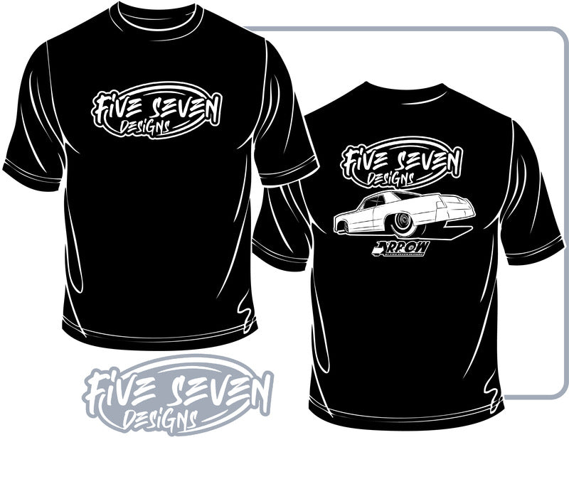 FiveSeven Designs FSD57001BLXX DRAG SHIRT XL BLUE