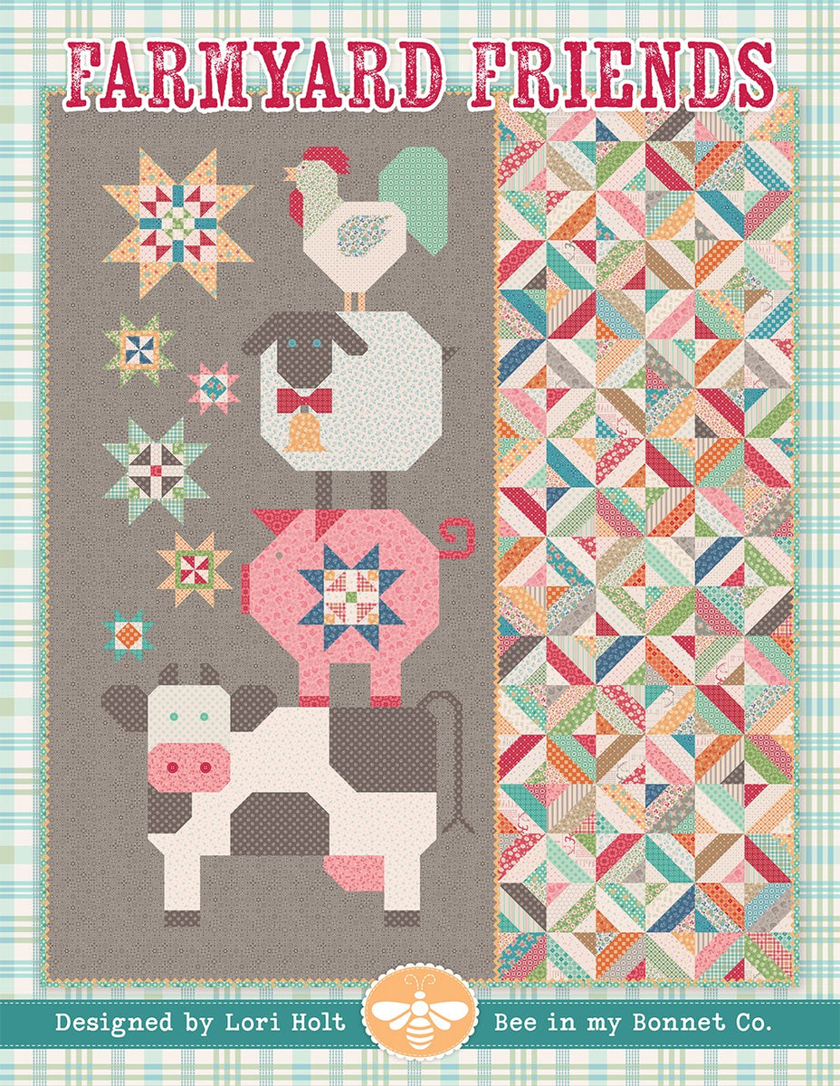 Farmyard Friends Quilt Pattern by Lori Holt