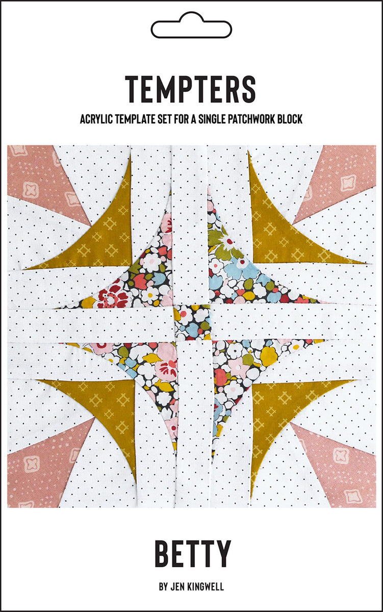 Tempters: Betty Template & Block Pattern by Jen Kingwell Designs
