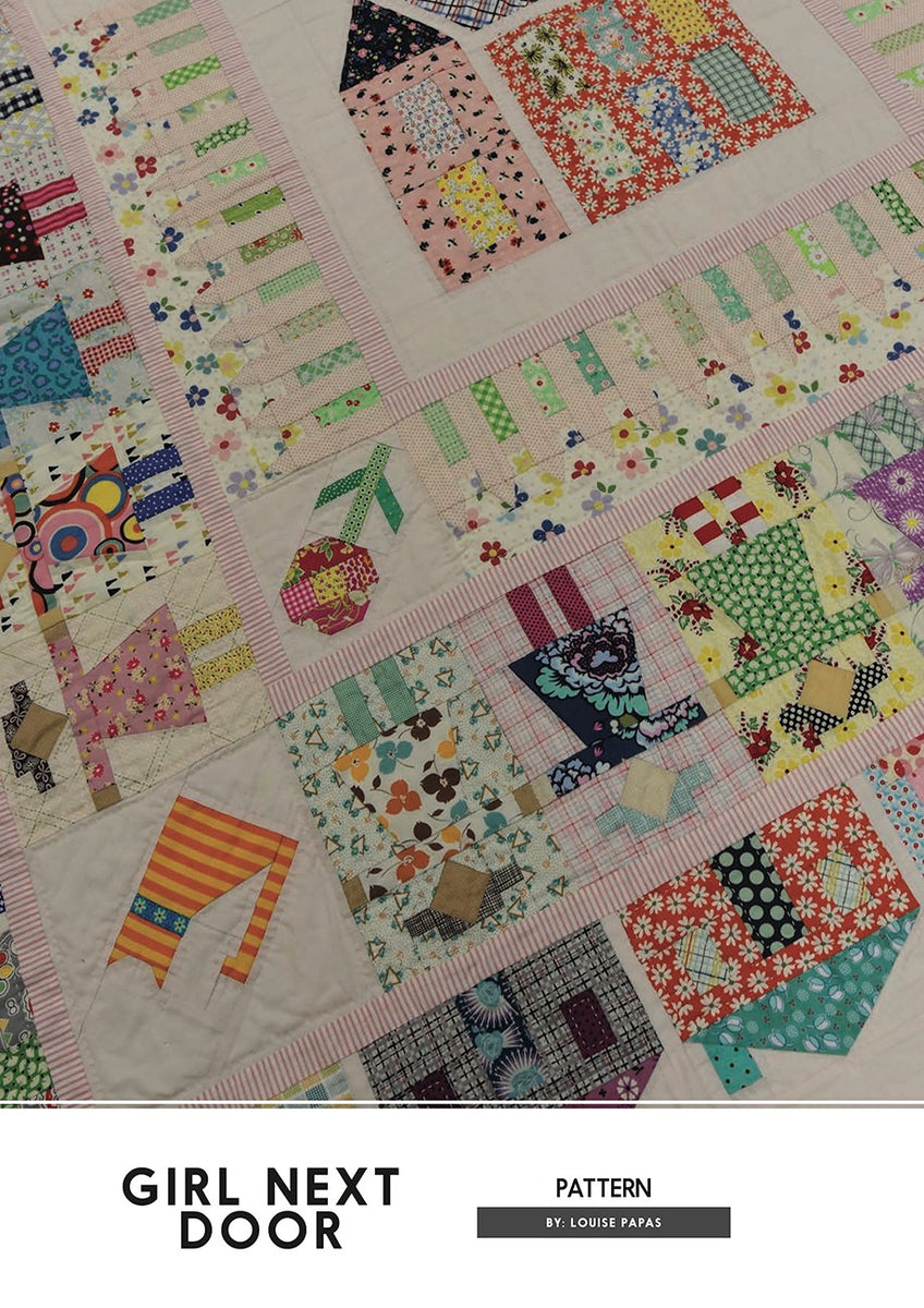 Girl Next Door Quilt Pattern by Jen Kingwell