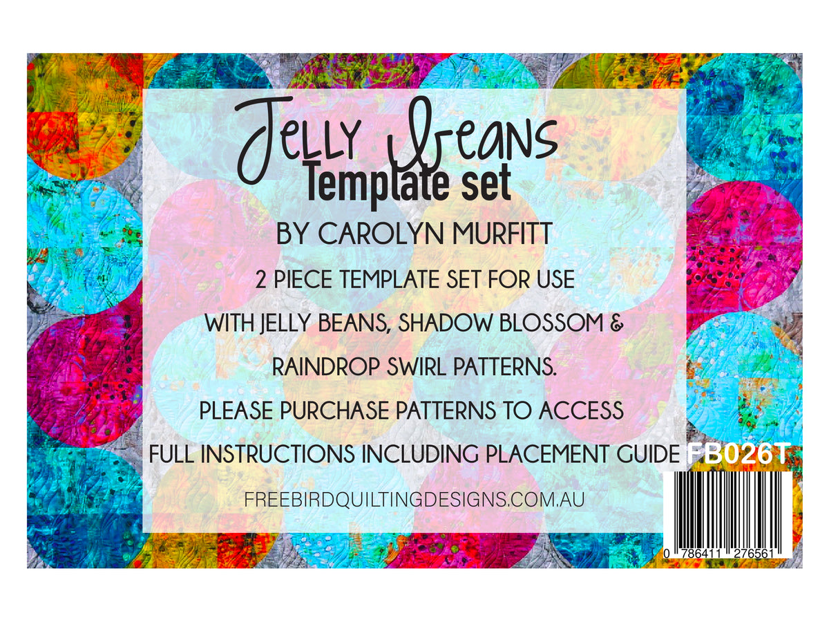 Jelly Bean Template Set by Carolyn Murfitt