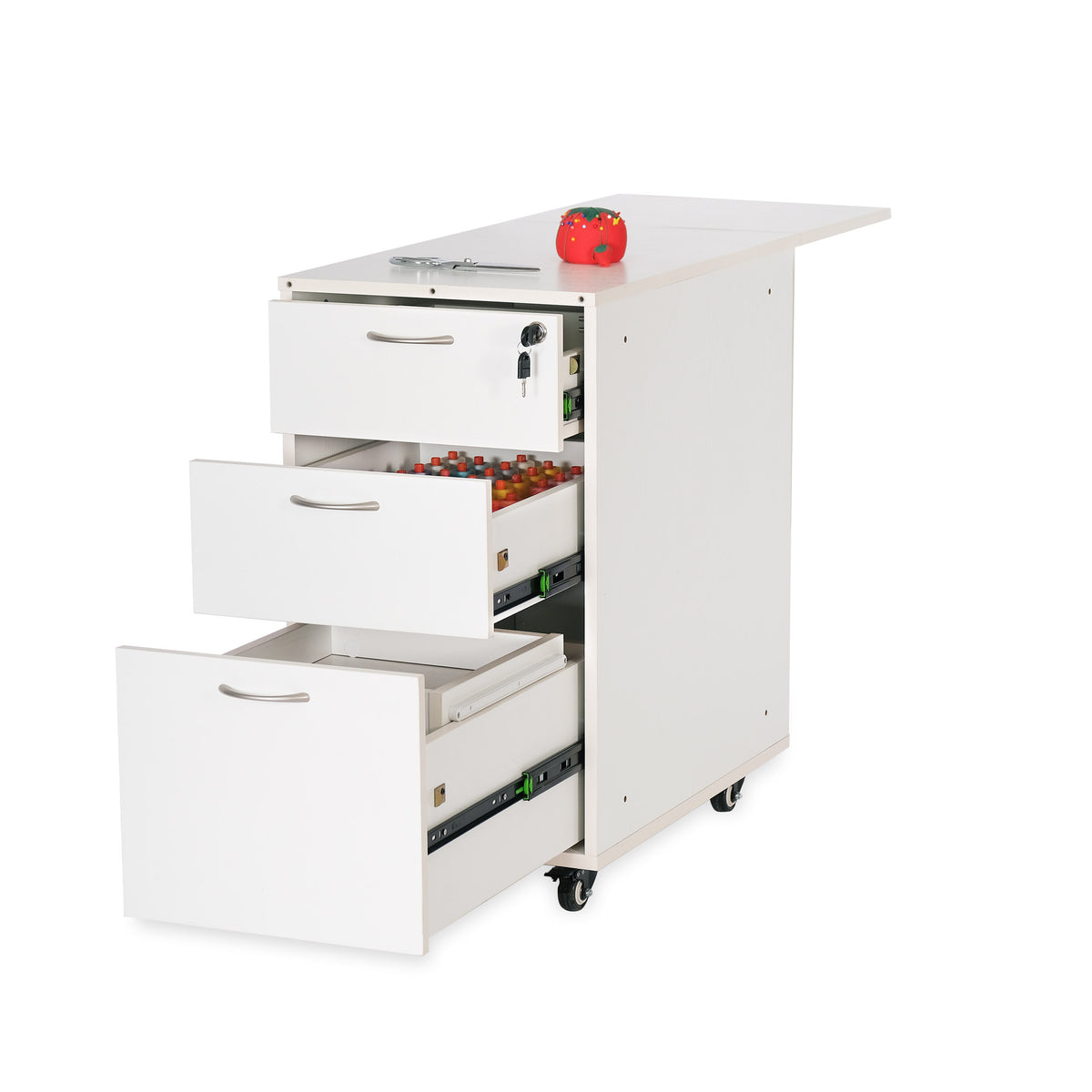 Kangaroo Kabinets Adelaide Drawer Caddy - Ash White