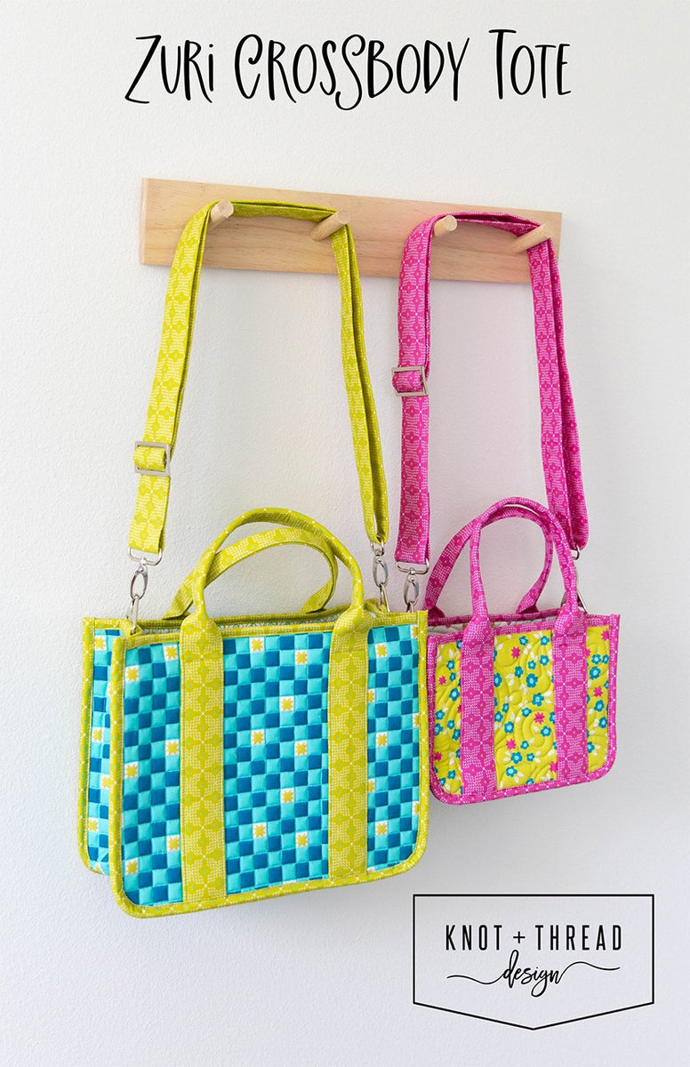 Zuri Crossbody Tote Pattern by Kaitlyn Howell