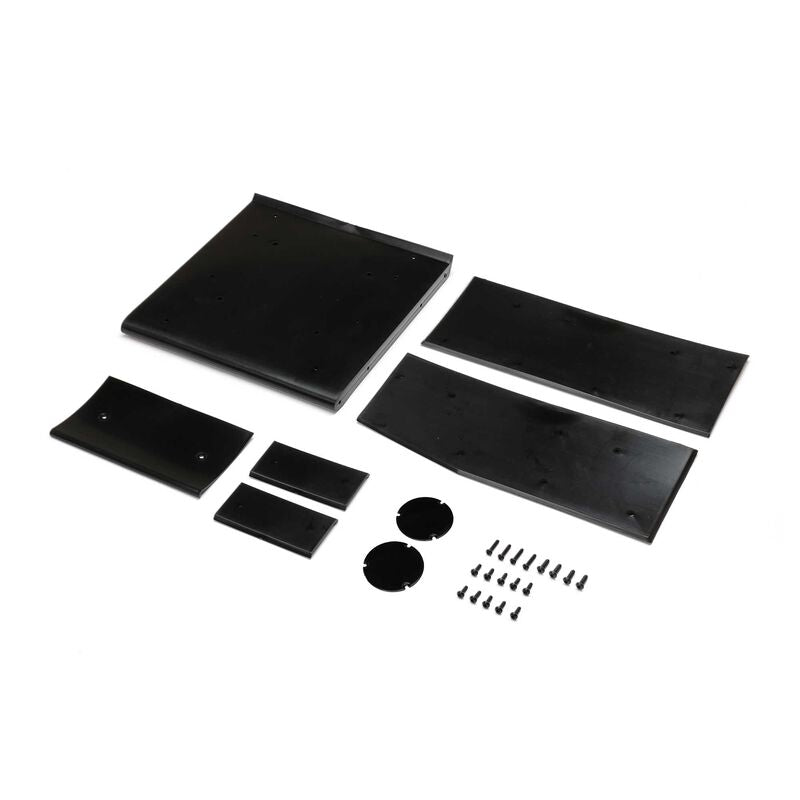 Top and Front Wings (Losi 22S Sprint), LOS-1892