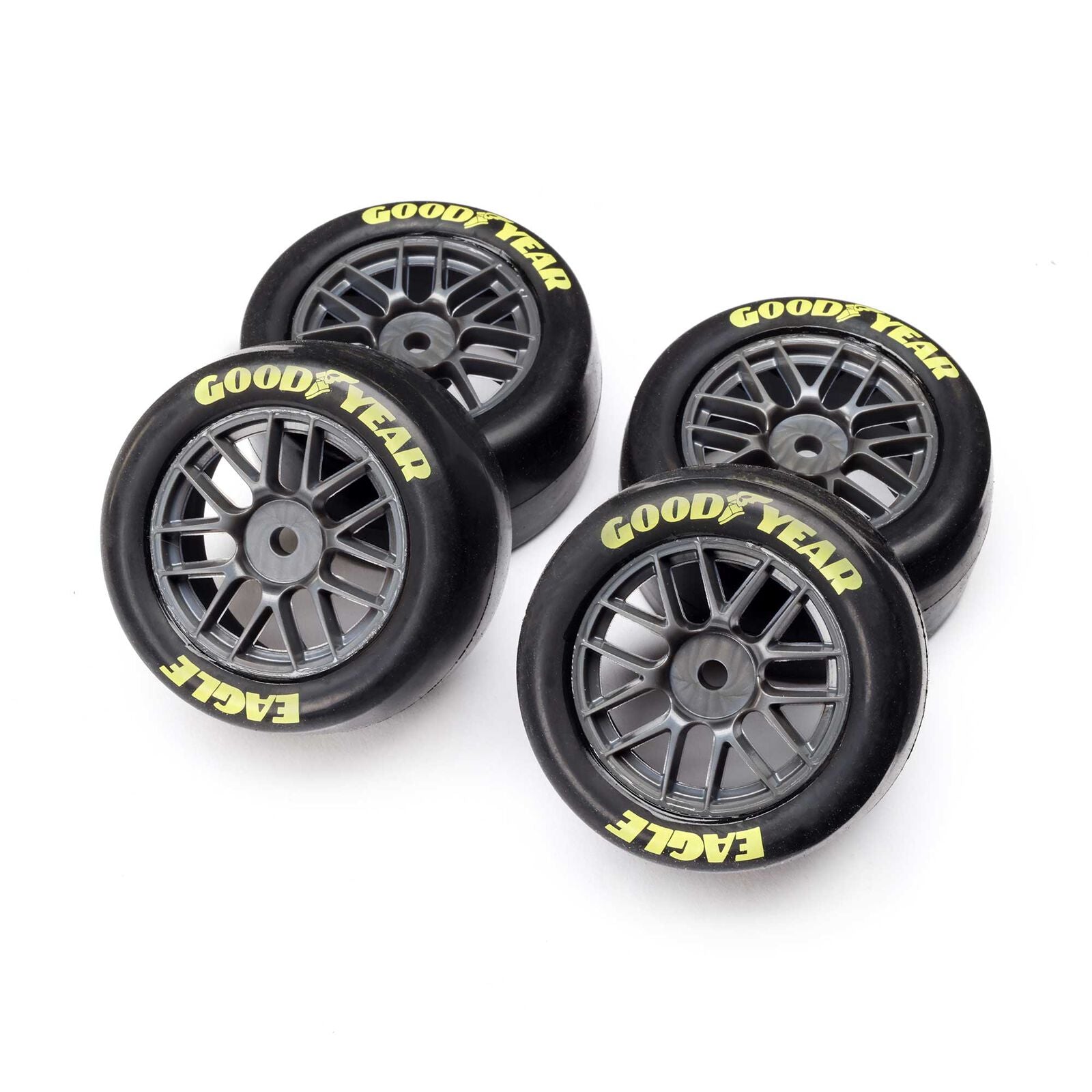Goodyear Eagle Mounted Tires, Medium (4): NASCAR GROM, LOS-1914