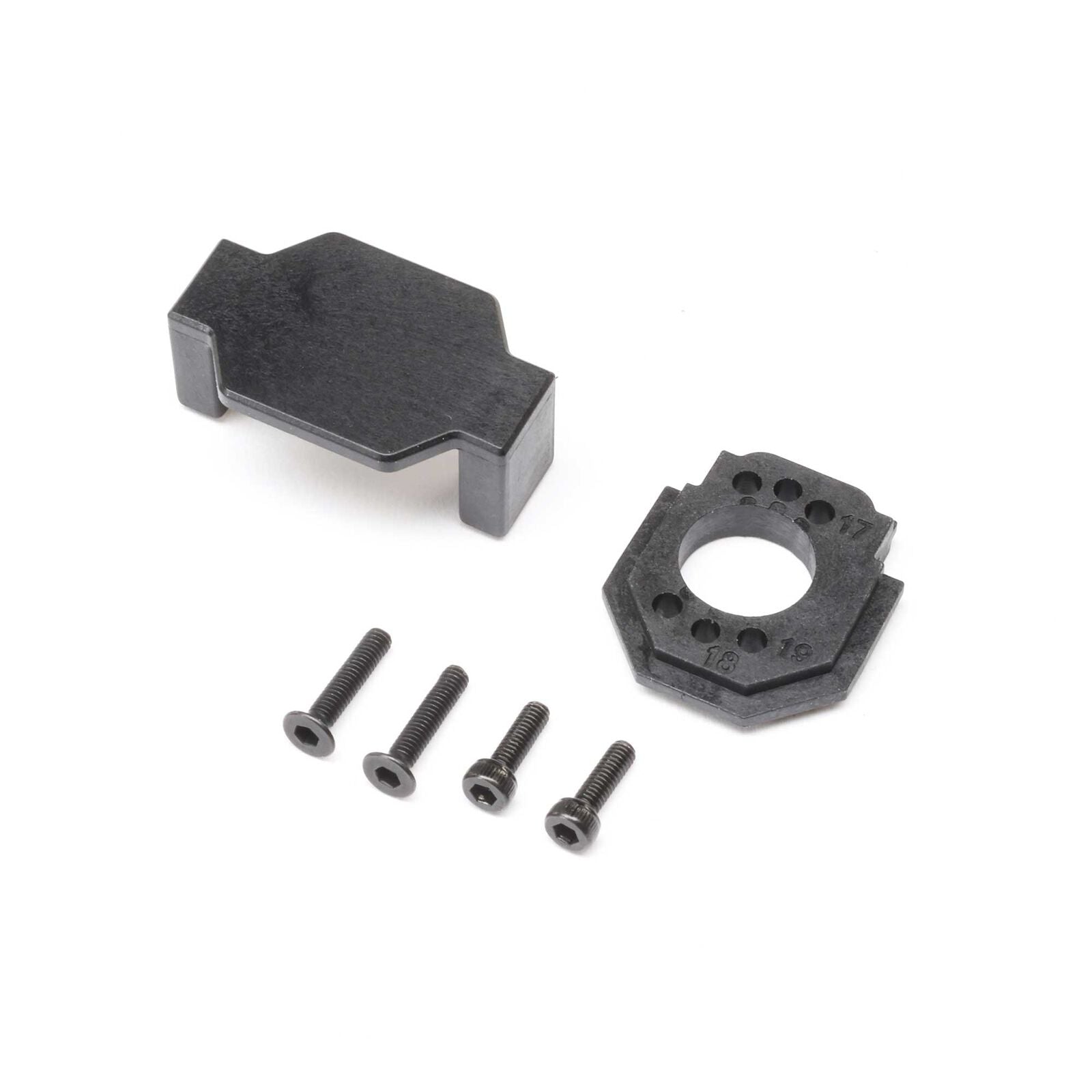 Servo & Motor Plate (17-19t) Set: NASCAR, LOS-1932