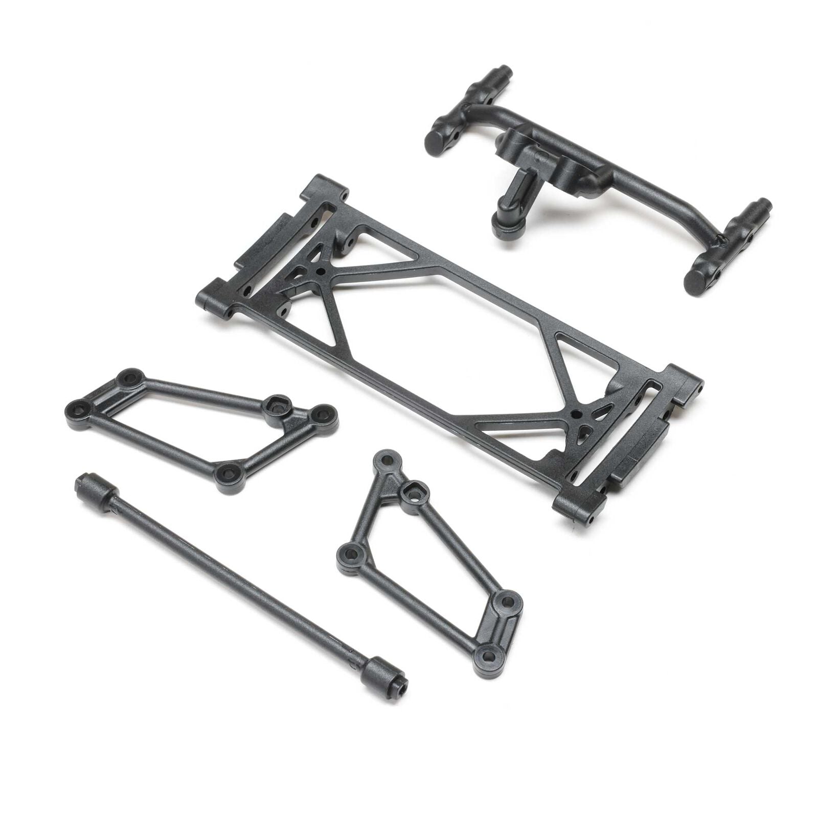 Black Front Wing Mount (Losi 22S Sprint), LOS-2423