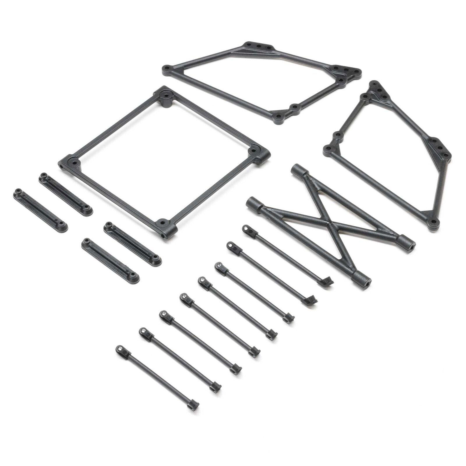 Black Top Wing Mount (Losi 22S Sprint), LOS-2428
