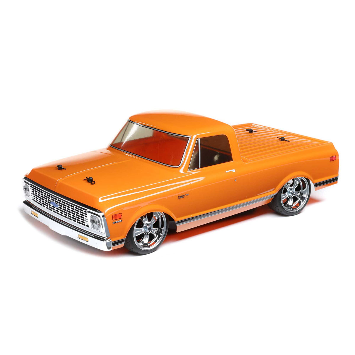LOSI LOS03034T1 1/10 1972 Chevy C10 Pickup Truck V100 AWD RTR, ORANGE