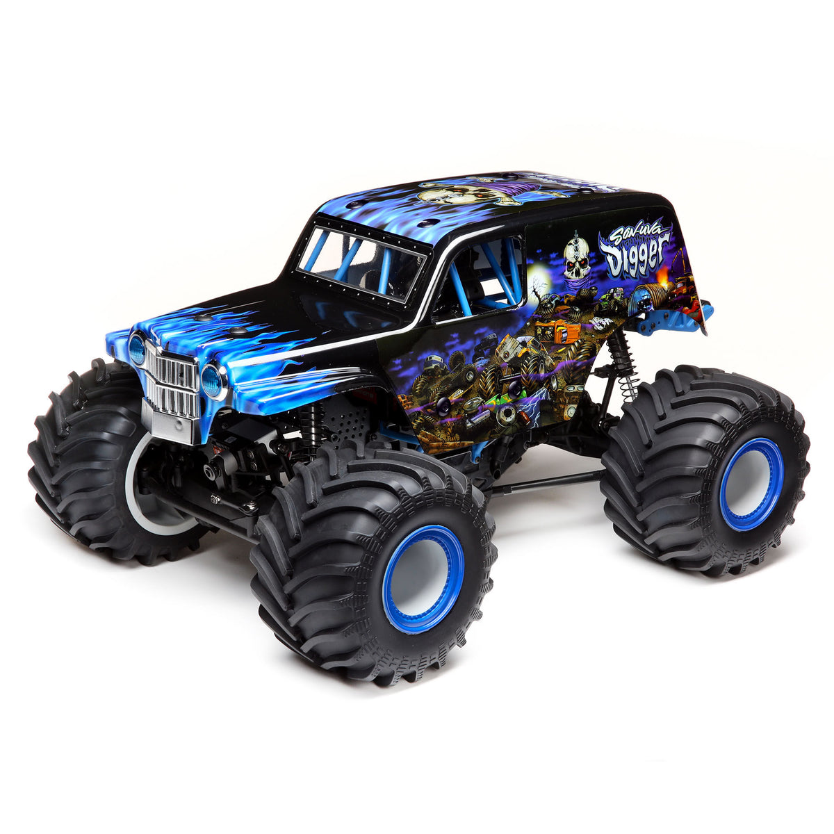LOS04021T2 LMT:4wd Solid Axle Monster Truck, SonUvaDigger:RTR
