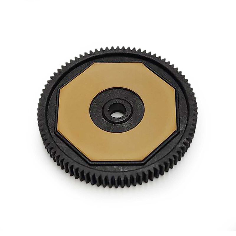 Spur Gear & Slipper Pad Set (84T) (Losi 22S Sprint), LOS-232038