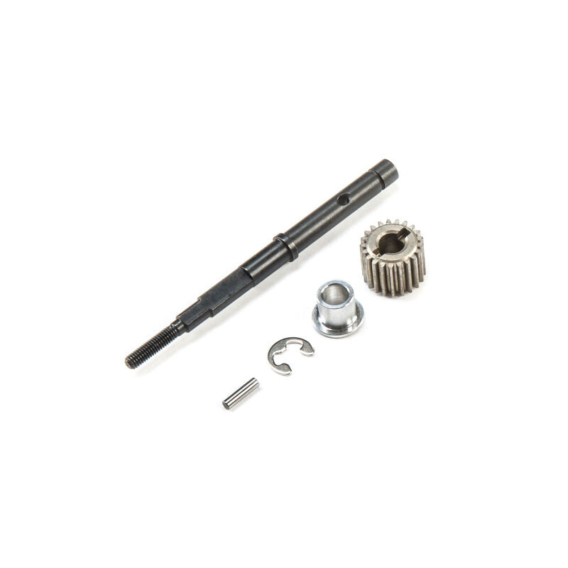 Top Shaft and Gear (Losi 22S Sprint), LOS-232043