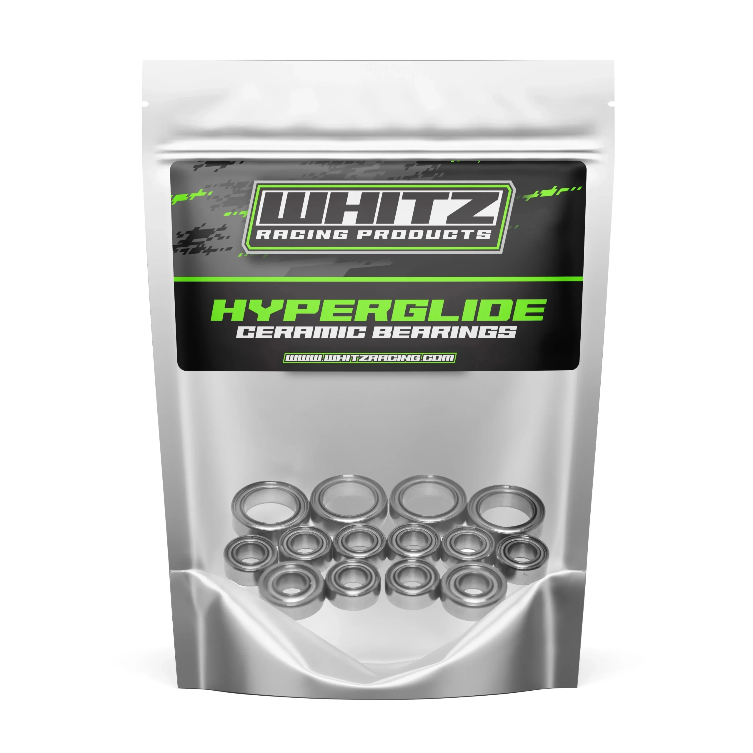 Whitz Racing Products Hyperglide GFRP 2024 Assault Full Ceramic Bearing Kit, WRP-GFRPA24-HGFK
