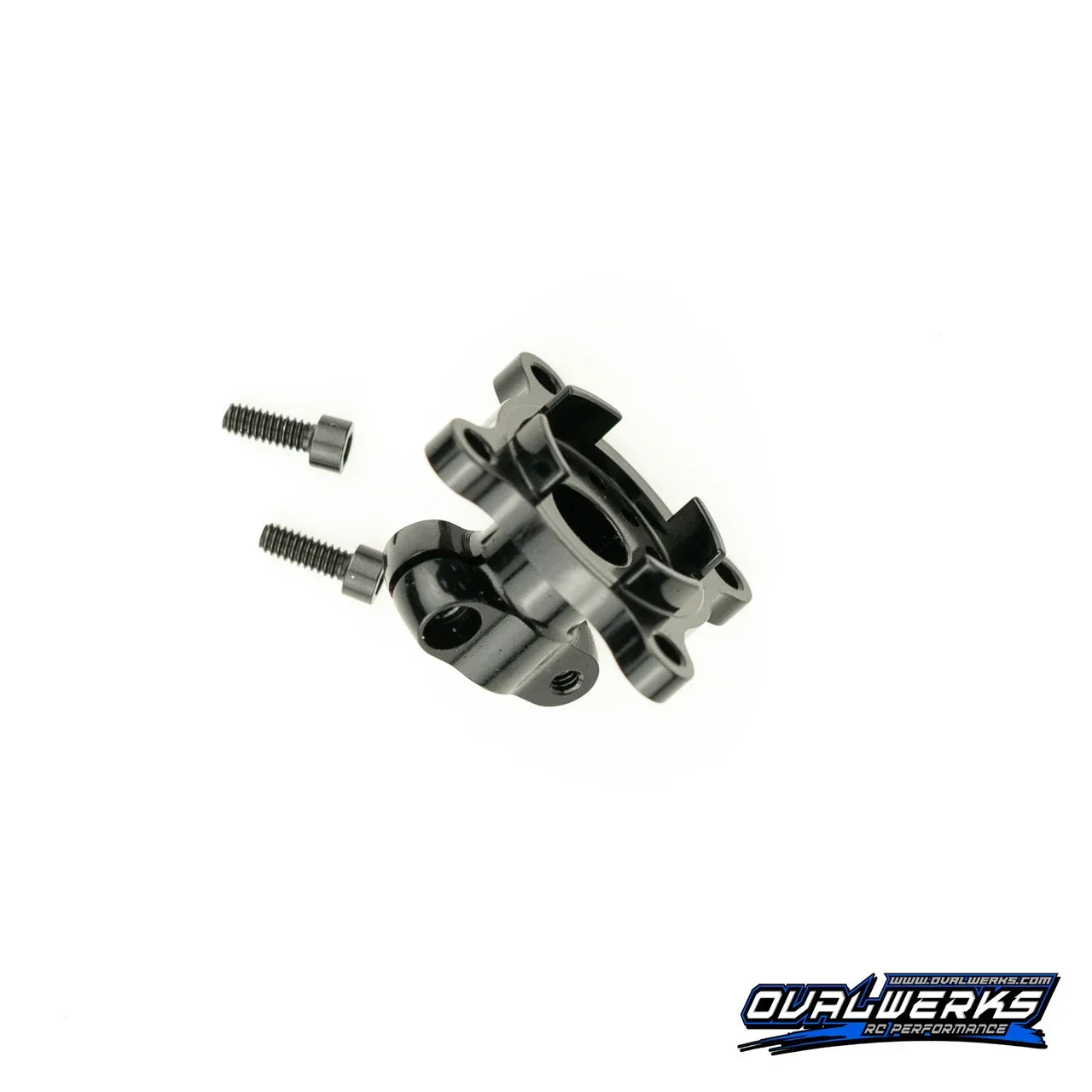 Ovalwerks Lightweight Left Side Clamping Hub (black)