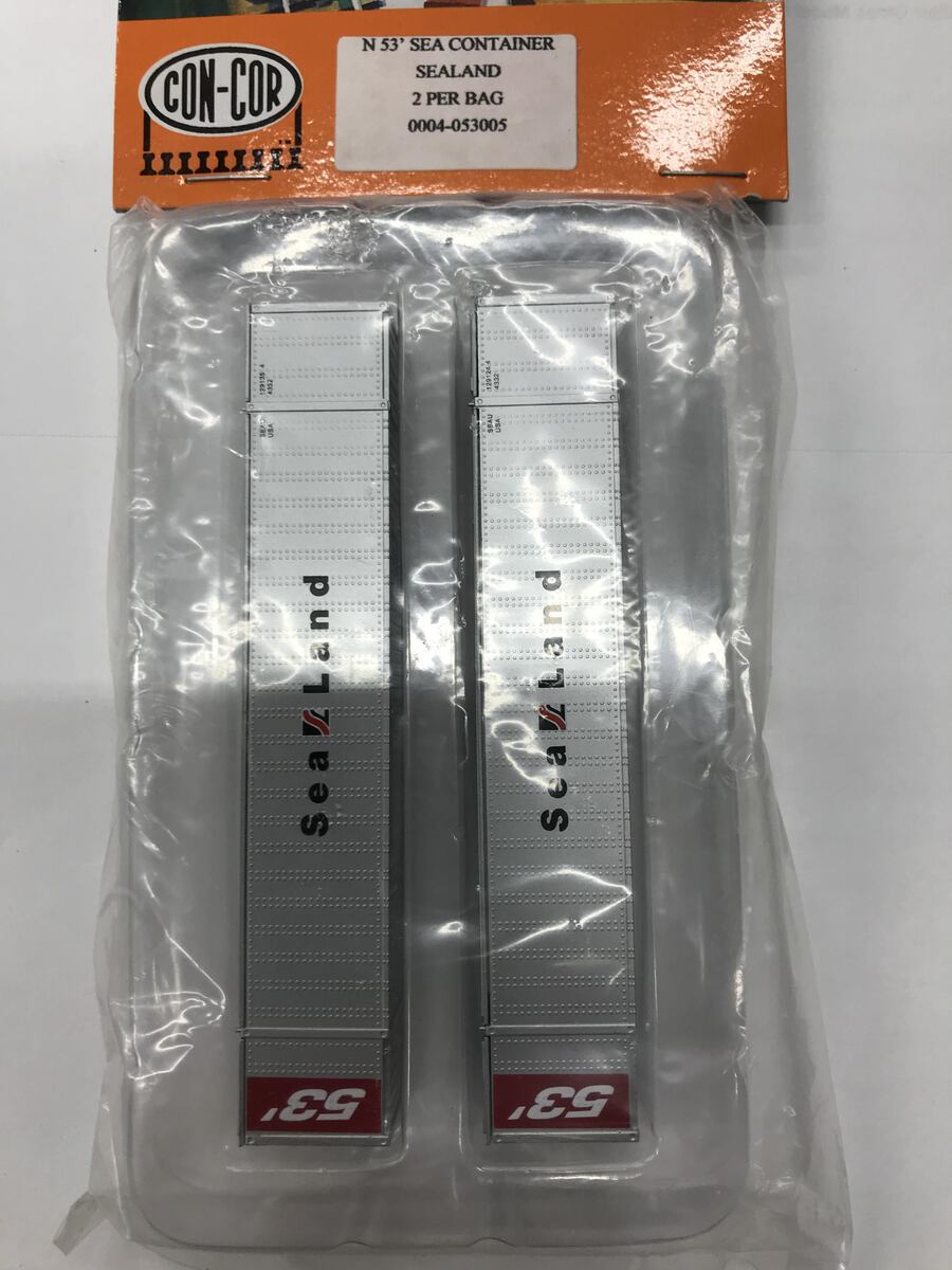 Con-Cor 0004-053005 N 53' Sea Container Sealand (Pack of 2)