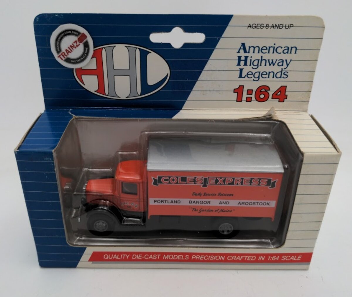AHL L01017 1:64 Scale Cole's Express Mack Model BM Truck Diecast