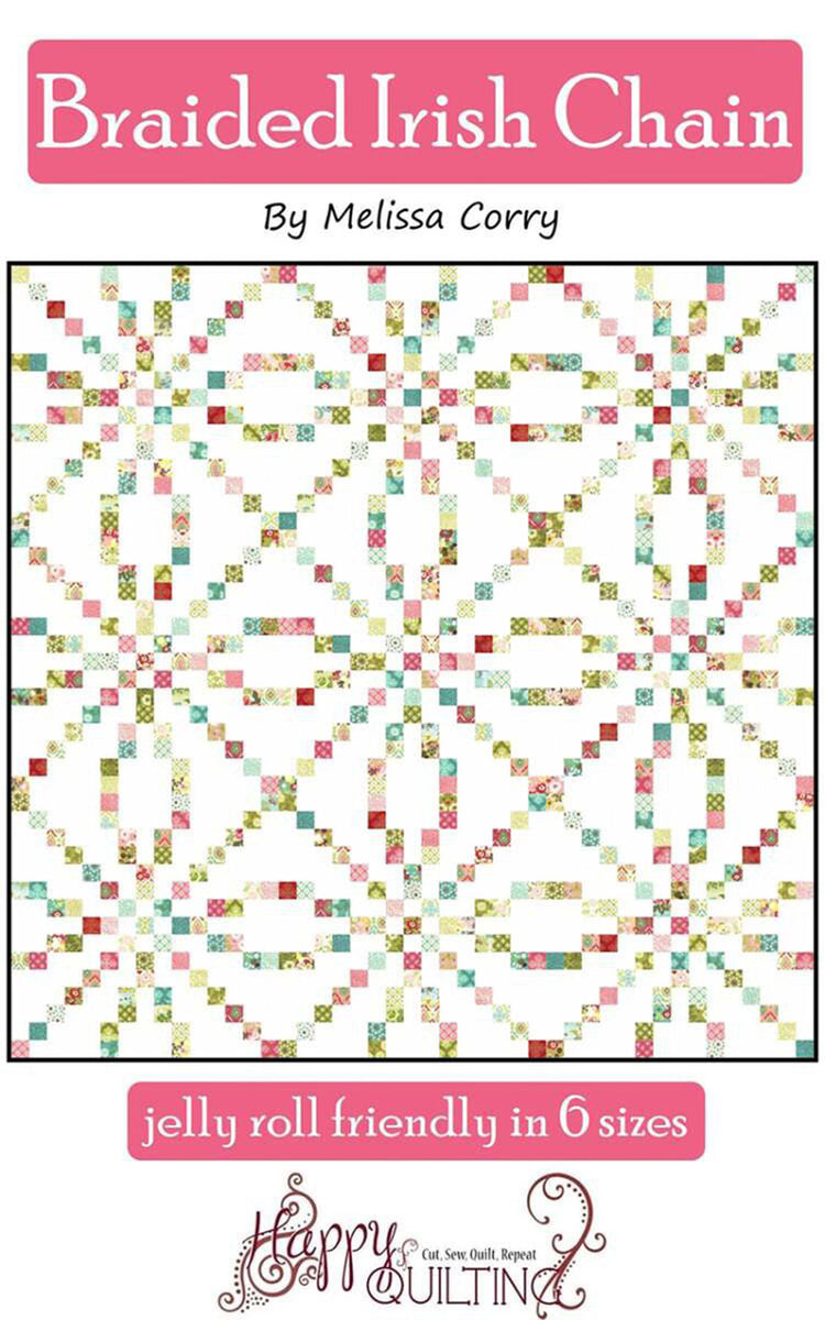 Braided Irish Chain Quilt Pattern by Melissa Corry