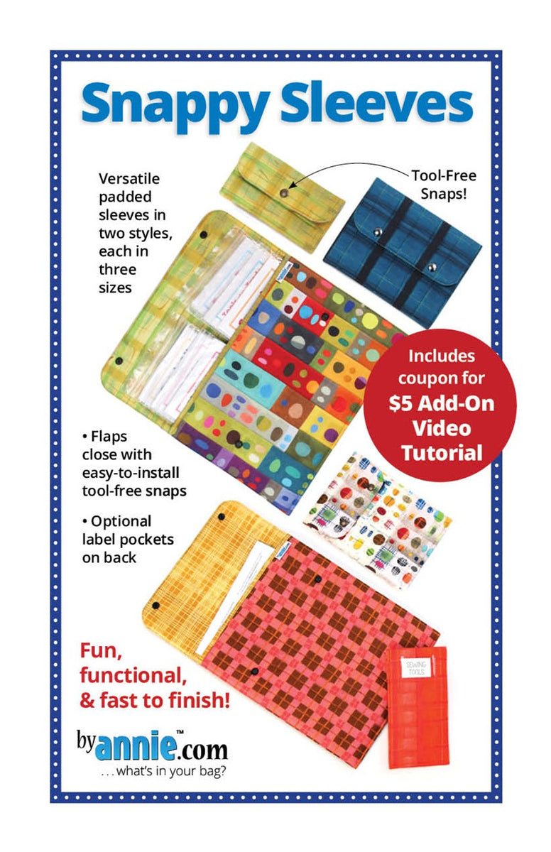 Snappy Sleeves Pattern by ByAnnie