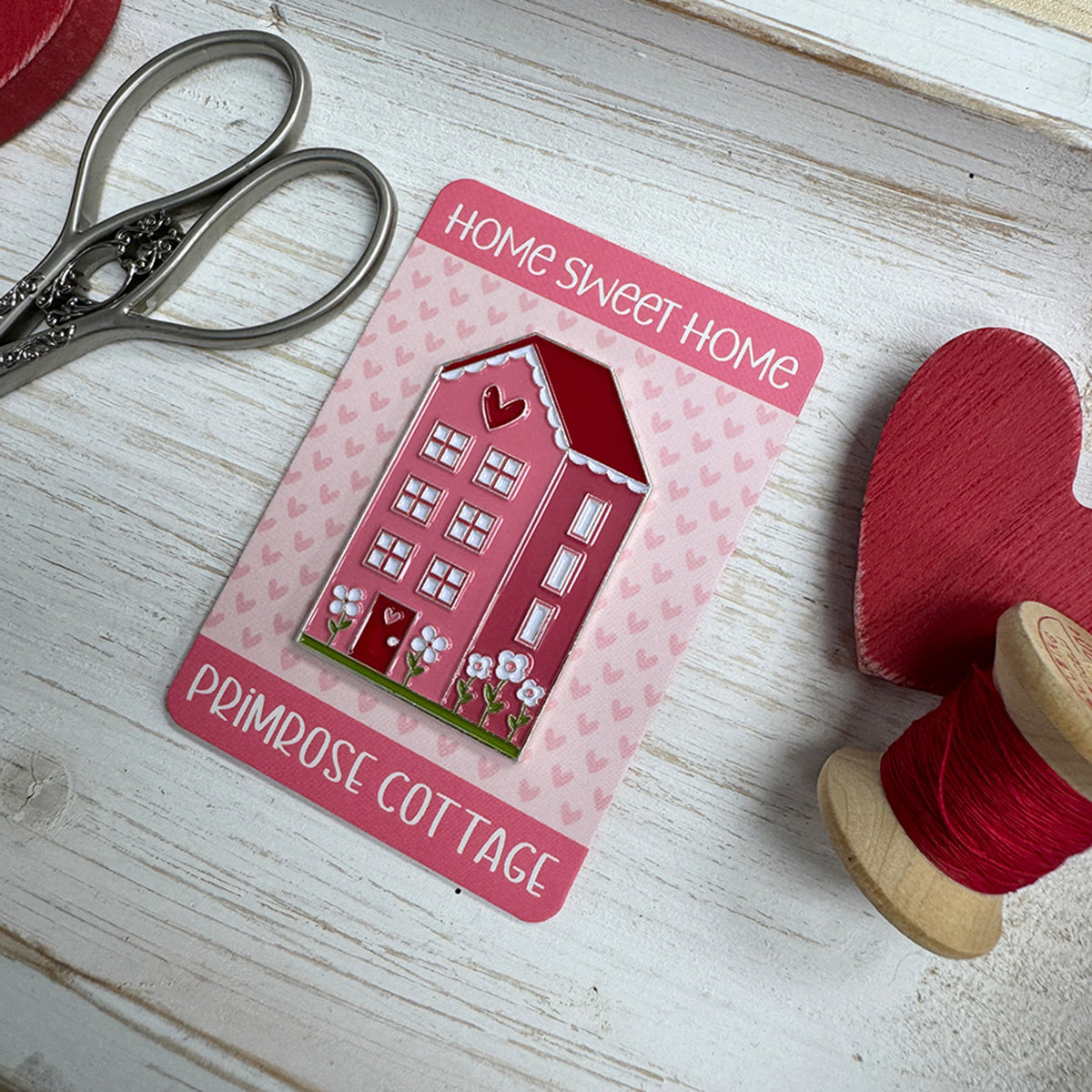 Home Sweet Home Needle Minder by Lindsey Weight