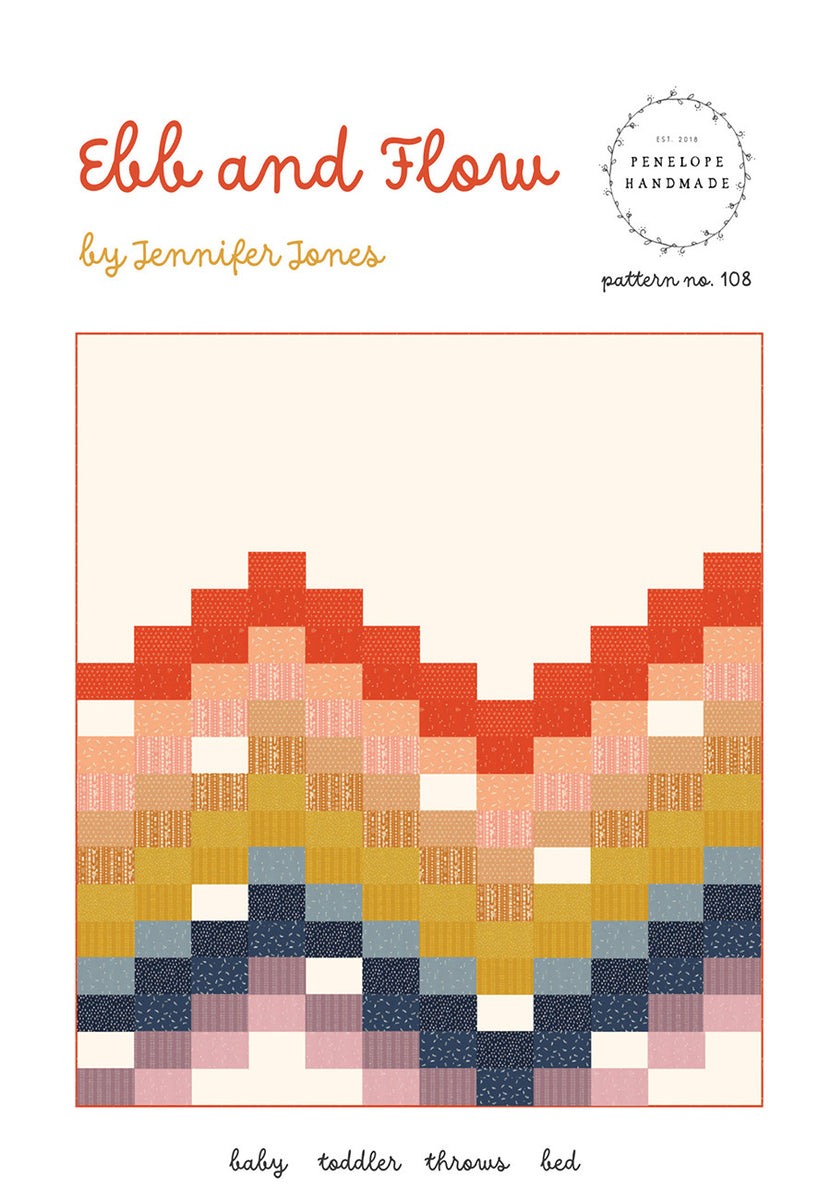 Ebb and Flow Quilt Pattern by Jennifer Jones