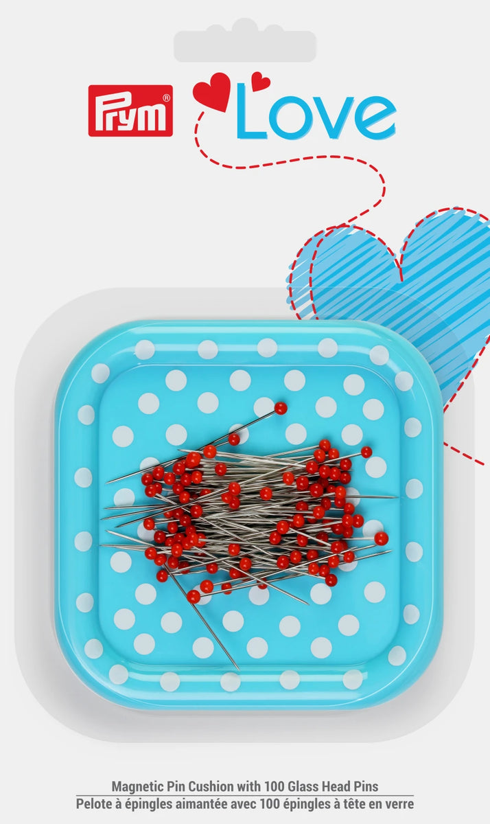 Prym Love - Magnetic Pin Cushion with Pins