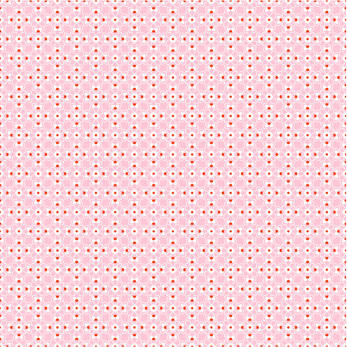 Skinny - SK15137 - 1 7/8 yds - POPPIE COTTON - Elise by Terri Henson - Trellis - Soft Pink