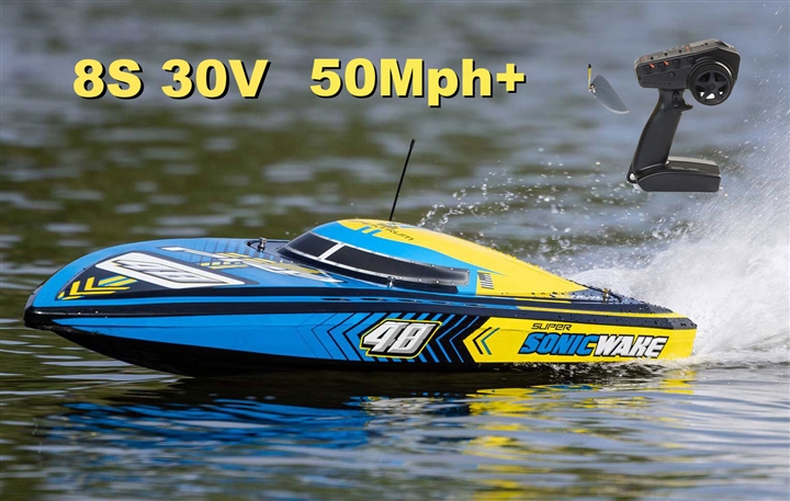 Super Sonicwake 48" 8S Self-Righting Brushless Deep-V RTR - PRB08052