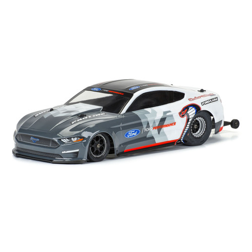 Proline 3605-00 1/16 2021 Ford Mustang Cobra Jet Clear Body: Losi Mini Drag Car