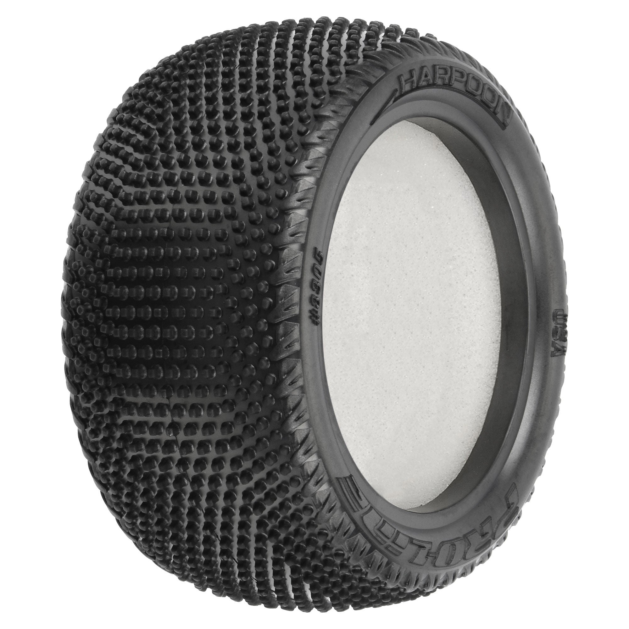 1/10 Harpoon CR3 Rear 2.2" Carpet Buggy Tires (PRO8305303)