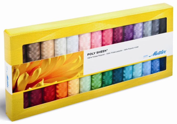 Mettler Polysheen Machine Embroidery Thread Gift Set - 28 ct.