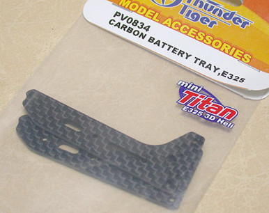 PV0834 - Thunder Tiger Mini Titan E325 Carbon Battery Tray