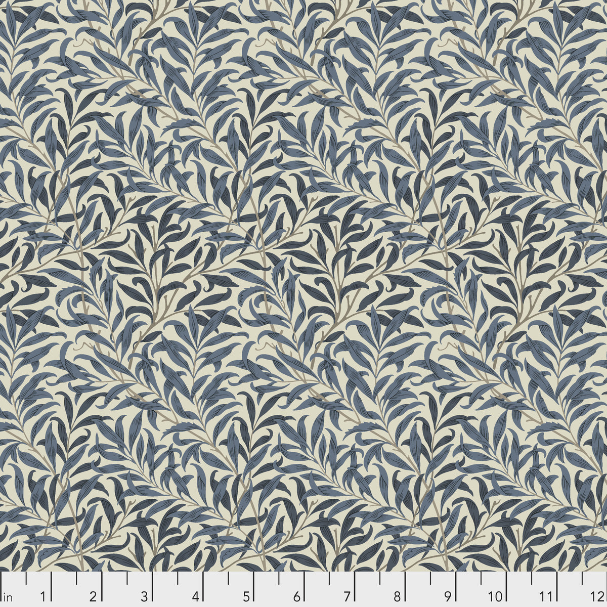 FREE SPIRIT - The Original Morris & Co. - Willow Boughs - Navy
