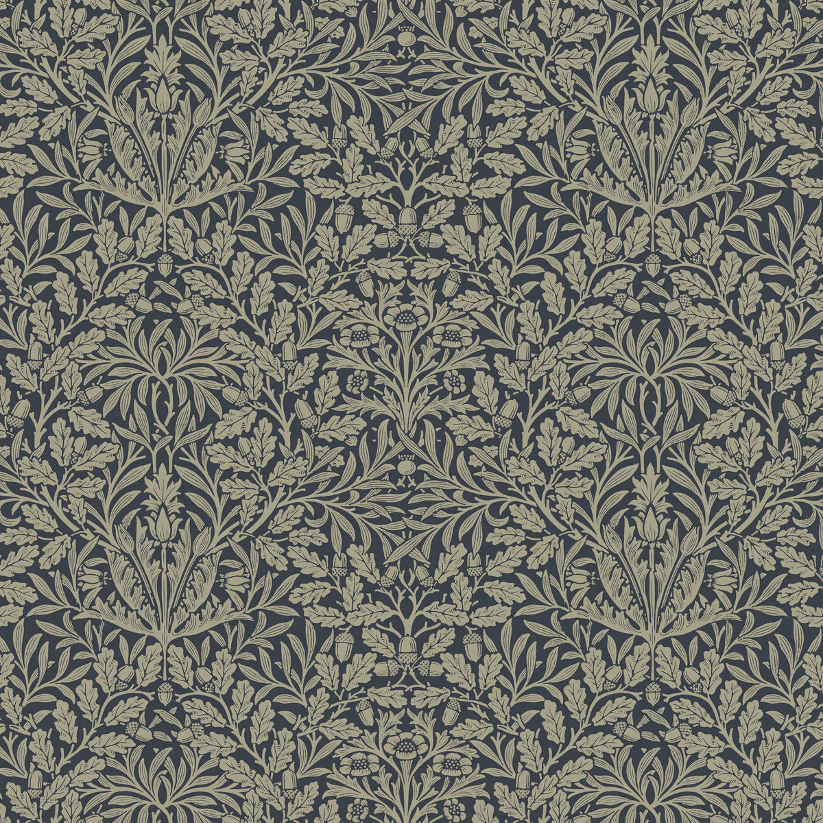 FREE SPIRIT - The Original Morris & Co. - Pure Morris - Pure Acorn - Ink