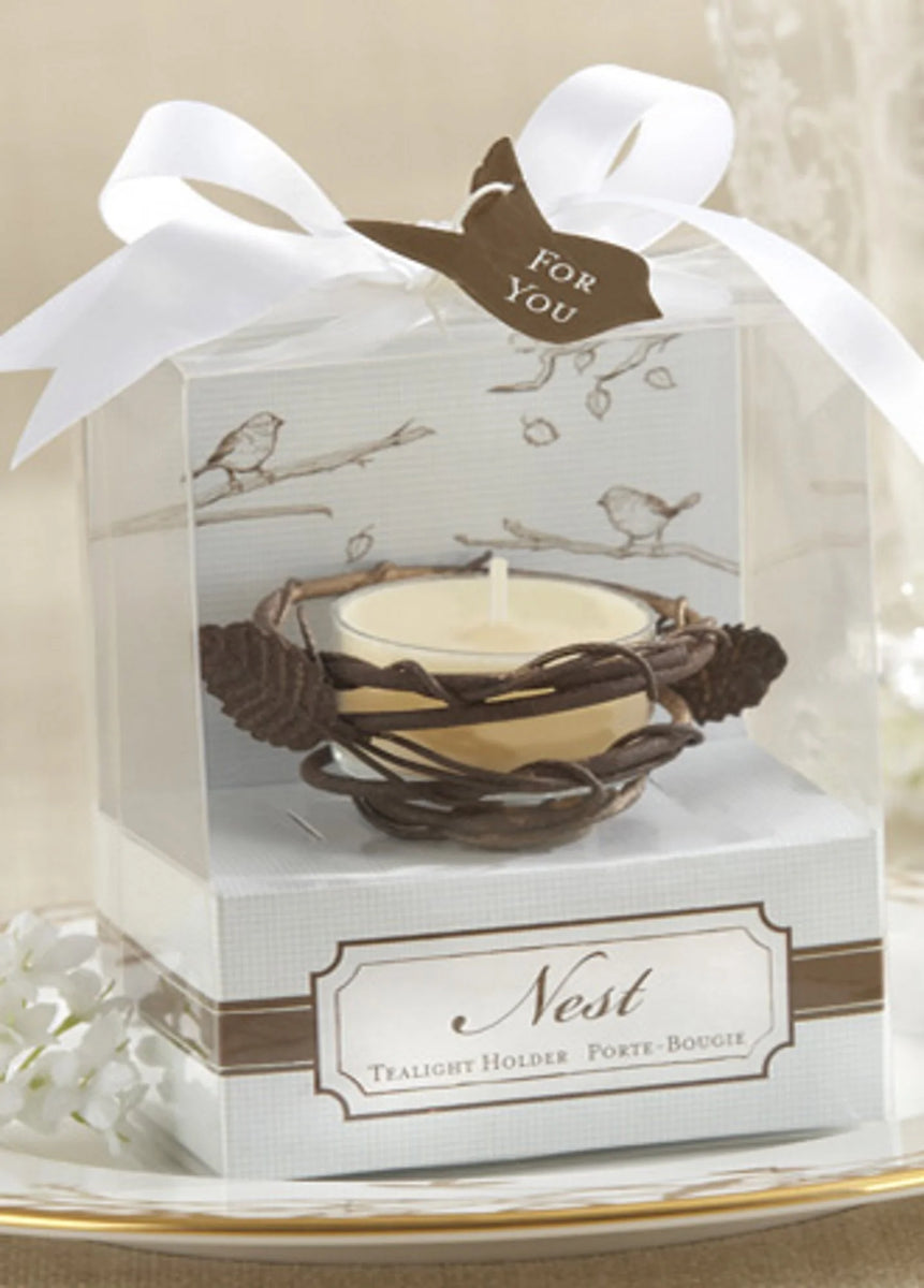 Metal Nest Tea Light Holder