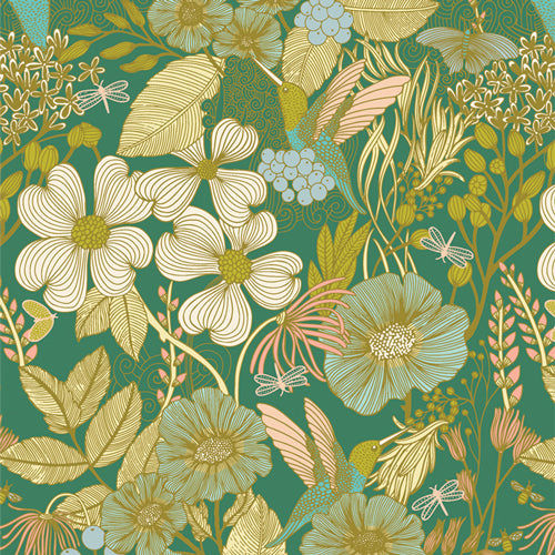 ART GALLERY FABRICS - Stillwater by Katie O'Shea - Stillwater Sunrise in Rayon - Rayon